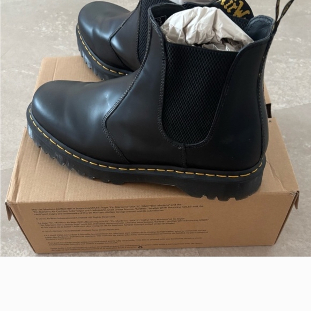 Dr. Martens Leather Chelsea Boots 2976 Bex Smooth - Picture 6 of 10